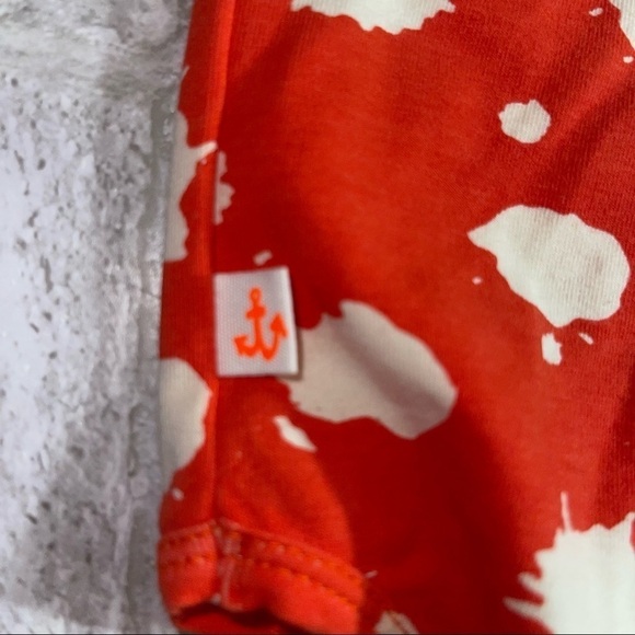 NWT NOE AND ZOE BERLIN Coral Splash Raglan Bodysuit Sz 18-24 mos - Picture 8 of 8